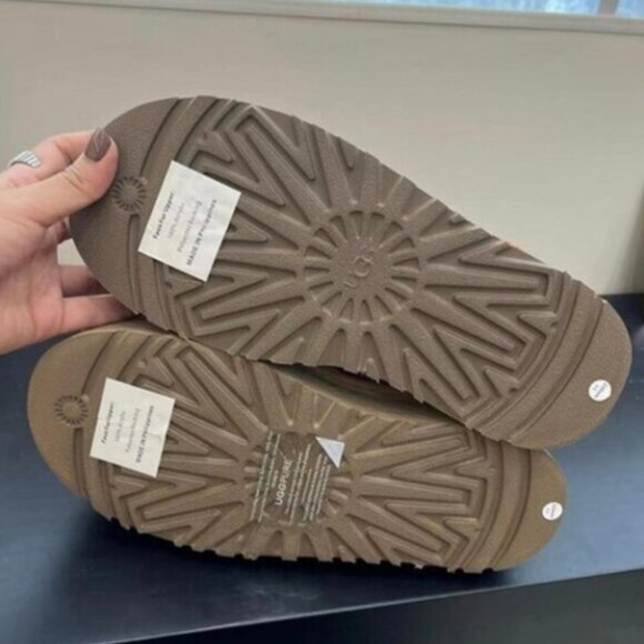 UGG Tazz Chestnut Platform Mule Clog Slipper - Picture 7 of 7